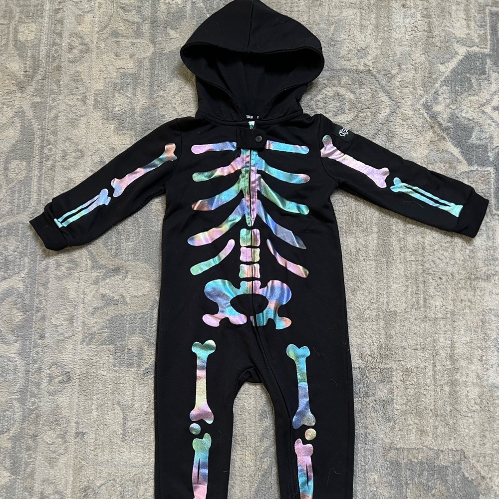 Tipsy elves skeleton mom and baby matching set
